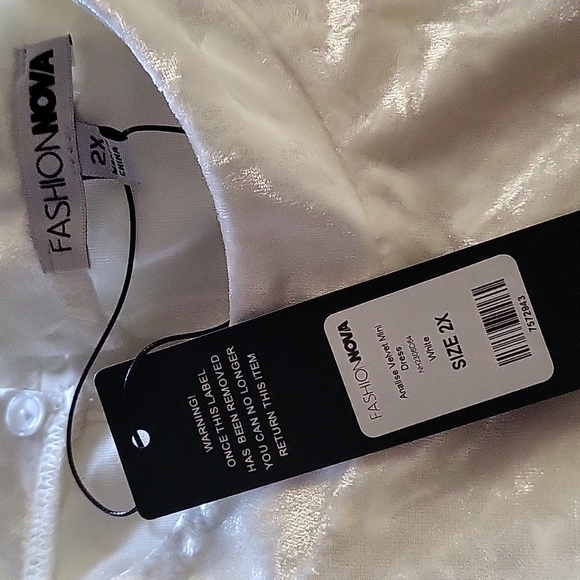 Velvet Mini Dress - Picture 3 of 3